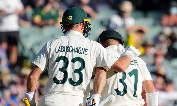 Cricket Image for Ashes: Warner, Labuschagne Take Control As Australia Score 129/1 At Tea 