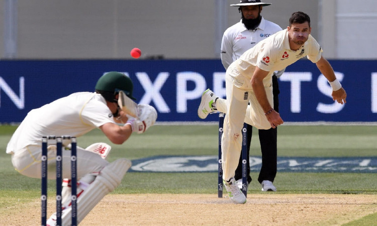 Cricket Image for Assuming The Pink Ball Will Swing Around Corners Is Naïve: James Anderson