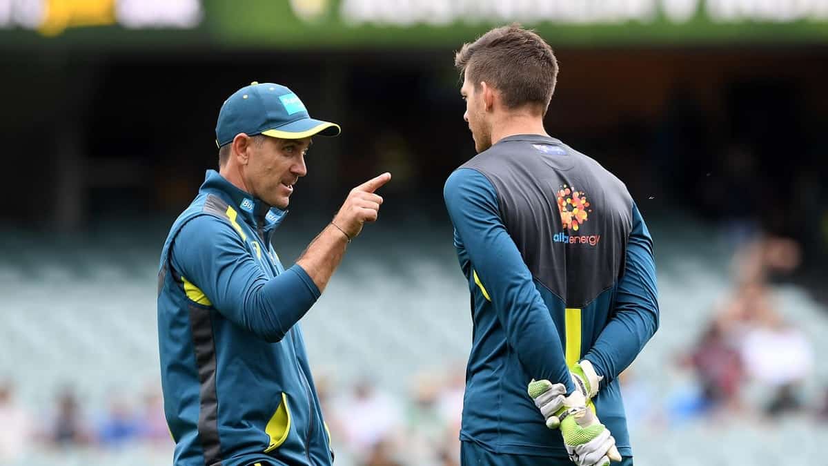 Cricket Image for Langer Met His 'Shattered Close Friend' Tim Paine After Captaincy Resignation