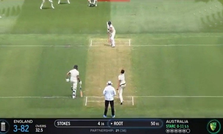 Cricket Image for Australia Vs England Mitchell Starc Gets Joe Root Watch Video