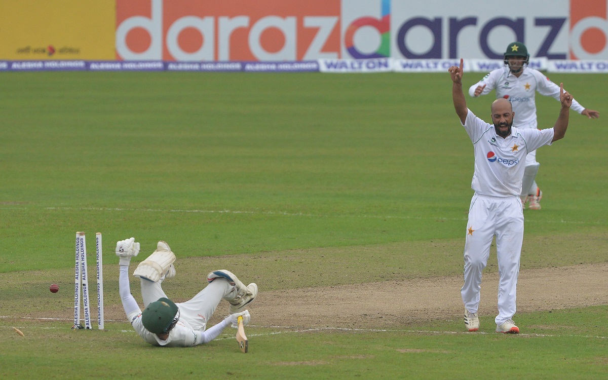 BAN V PAK: Sajid Khan Breathes Life Into The Rain-Affected Match With 6 ...