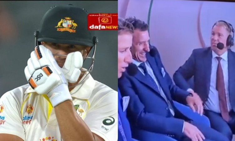 Cricket Image for VIDEO : वॉर्नर शतक से चूके, तो कमेंट्री बॉक्स में माइकल हसी की छूटी हंसी