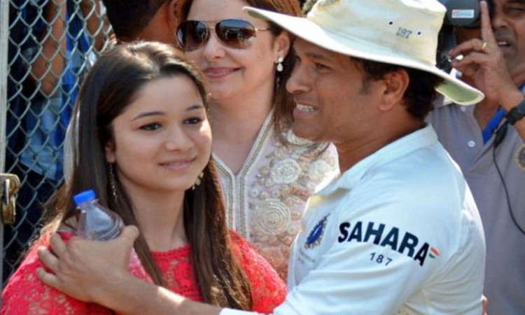 Cricket Image for Former Indian Cricketer Sachin Tendulkar Daughter Sara Makes Modelling Debut Watch