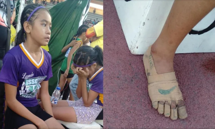 Cricket Image for Harbhajan Singh Reacts On Little Girl Rhea Bullos With Bandage In Foot Photo