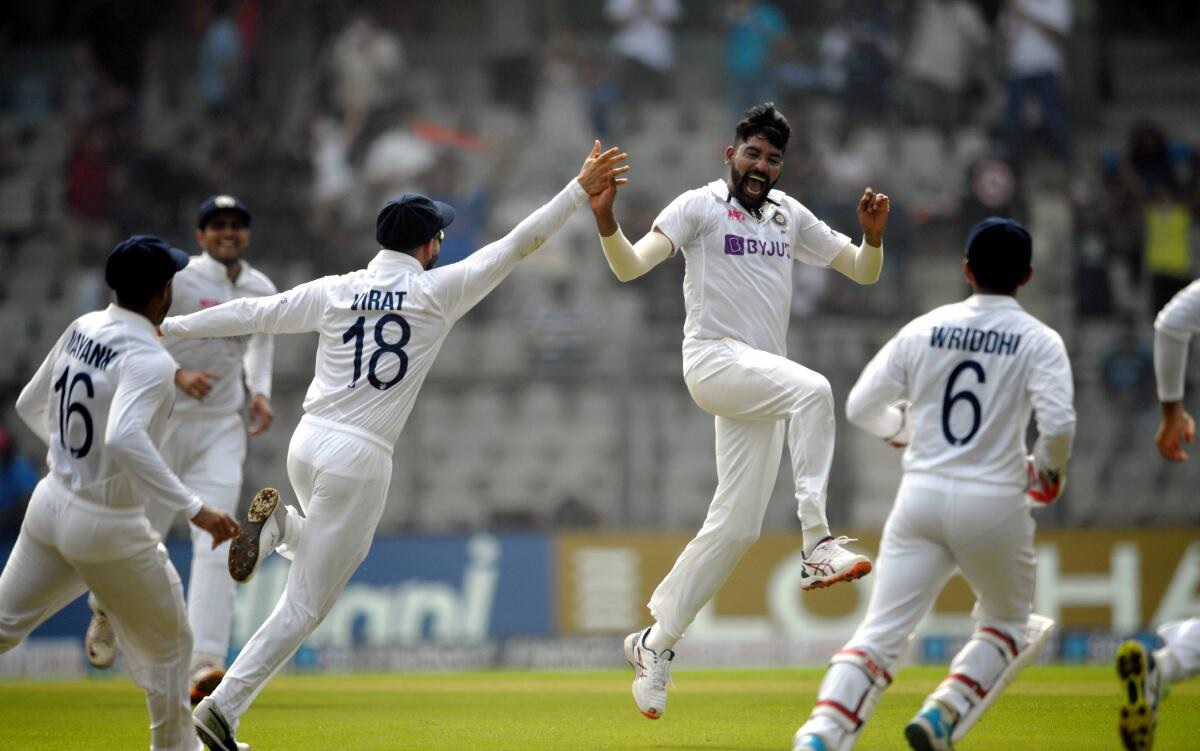 Cricket Image for IND v NZ, Day 2: New Zealand Six Down After Ajaz Patel Bowls India Out, Score 38/6