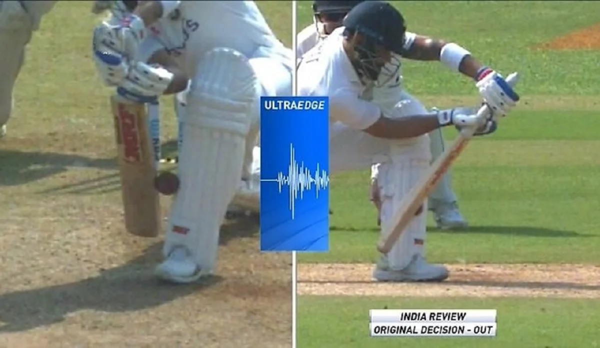 Cricket Image for IND v NZ: Virat Kohli's Dismissal Sparks Debates On The Umpire's Decision
