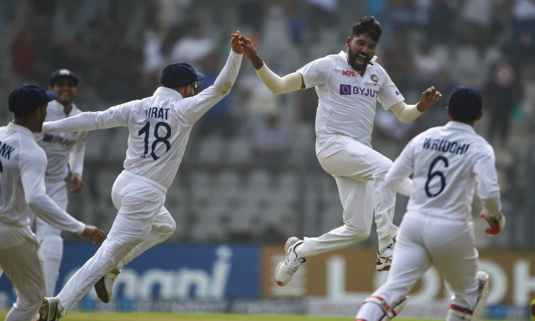 Cricket Image for IND vs NZ: Wicket Galore At Wankhede, Indians On Top On Day 2 Despite Ajaz's 10-fe