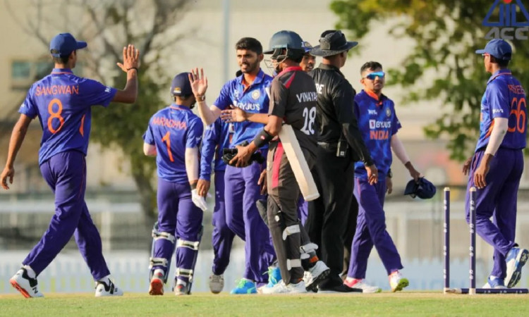 Cricket Image for India Thrash UAE By 154 Runs In U19 Asia Cup Opener