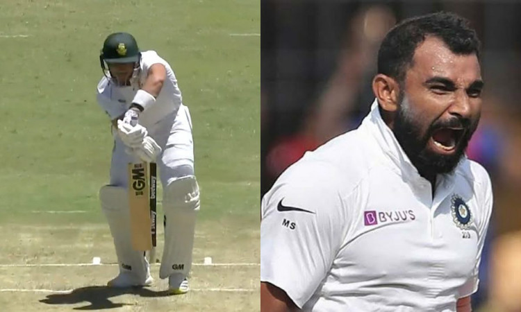Cricket Image for VIDEO : शमी ने किया मार्क्रम को 'चारों खाने चित्त', नहीं दिखी रफ्तार भरी गेंद