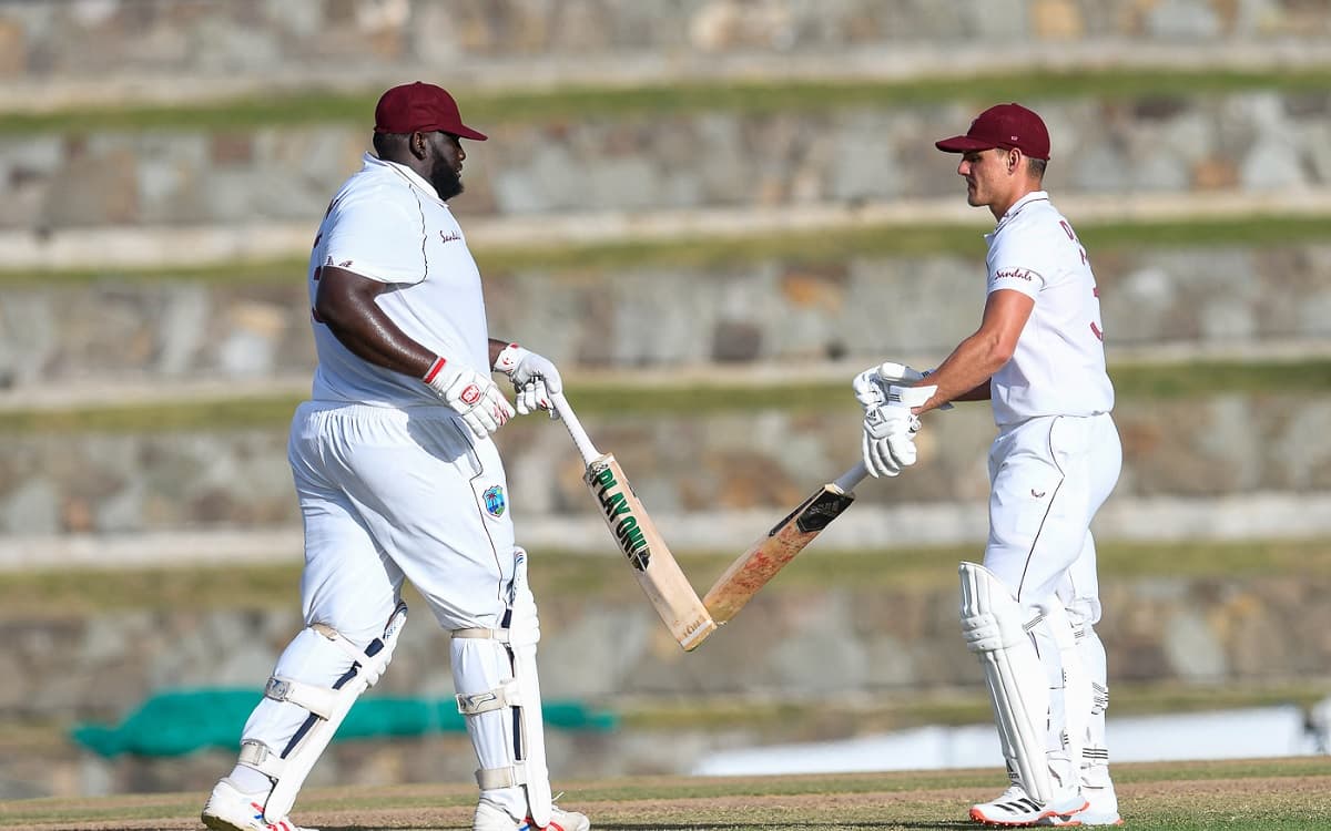 Cricket Image for SL v WI 2nd Test: Cornwall & De Silva Guide Windies Out Of Trouble After Lakmal's 