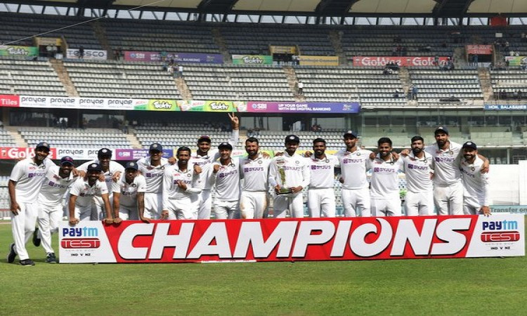 India become number one ranked Test team after NZ series win