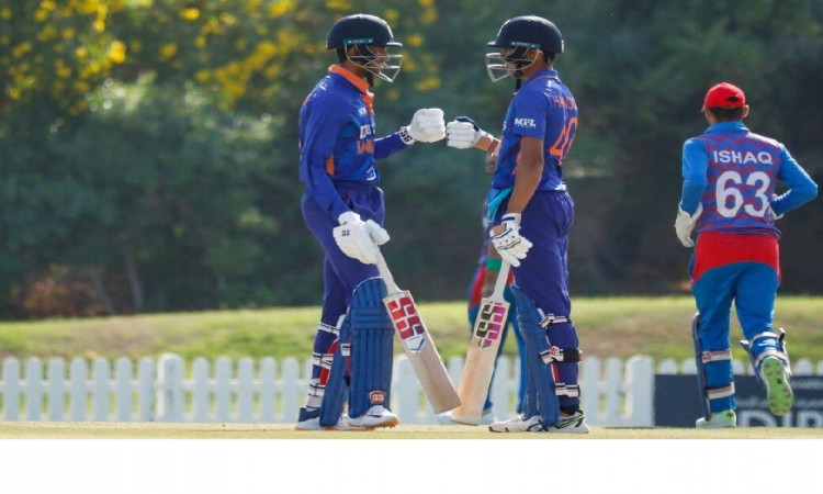 Cricket Image for U-19 Asia Cup: India Beat Afghanistan By 4 Wickets With 10 Balls To Spare