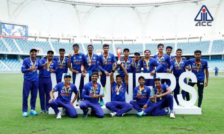 Cricket Image for U19 Asia Cup Final: Angkrish Raghuvanshi & Bowlers Take India To Nine-Wicket  Vict