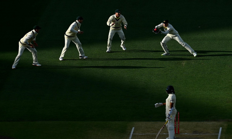 Cricket Image for VIDEO: Jhye Richardson Dismisses Haseeb Hameed For A Duck After Australia Set A Ta