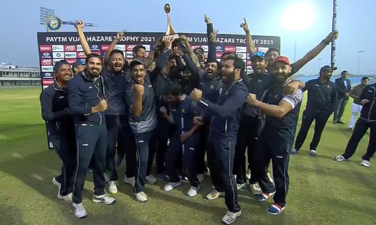Cricket Image for Vijay Hazare Trophy: Himachal Pradesh Upset Tamil Nadu In The Finals To Lift Maide