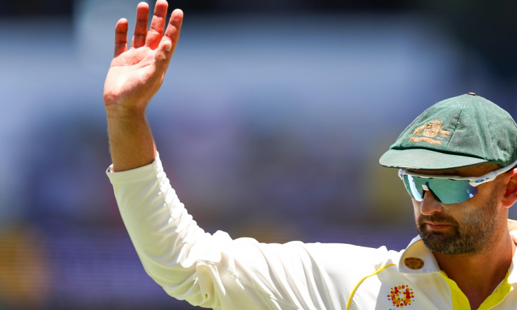 Cricket Image for WATCH: Nathan Lyon Finally Gets His 400th Test Wicket; 3rd Australian Bowler Ever 