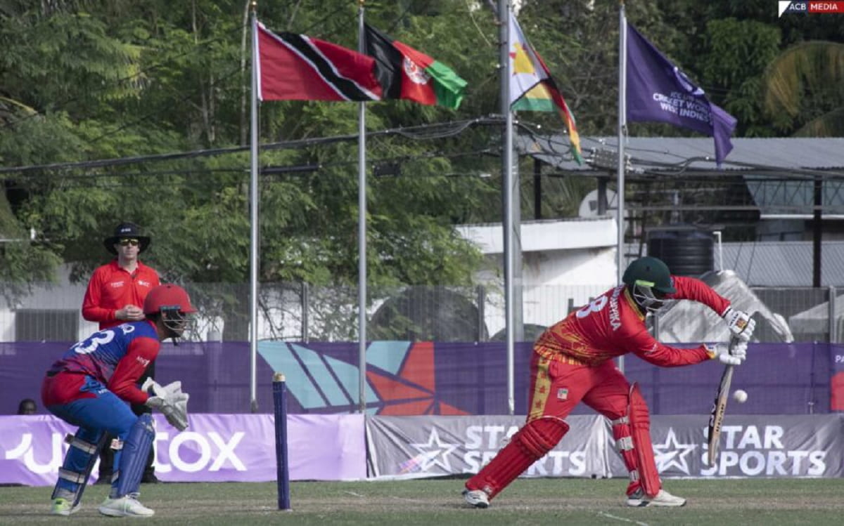 Cricket Image for Under 19 World Cup 2022 : अफगानिस्तान ने जिम्बाब्वे को 109 रन से हराकर क्वार्टर फा