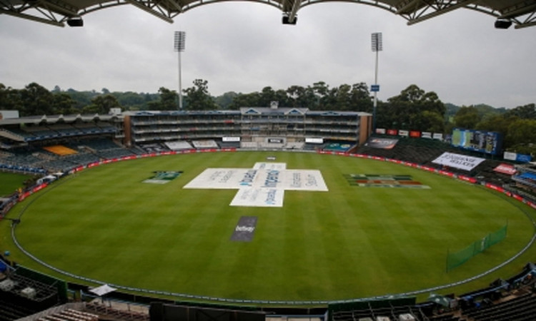 Cricket Image for SAvsIND टेस्ट :  चौथा दिन का पहला सत्र चढा बारिश की भेंट