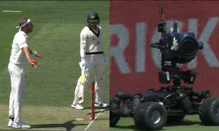 Cricket Image for VIDEO: स्टुअर्ट ब्रॉड का रोबोट पर फूटा गुस्सा, कुछ यूं चिल्लाते आए नज़र