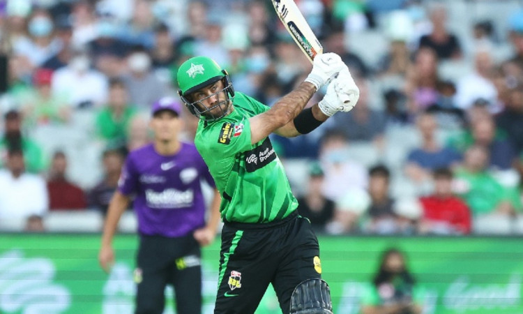 Glenn Maxwell smashed unbeaten 154 runs from just 64 balls including 22 fours and 4 sixes in BBL