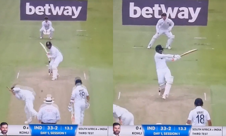 Cricket Image for VIDEO : पुजारा ने दिखाए बदले हुए तेवर, ओलिवियर की रफ्तार का दिया करारा जवाब