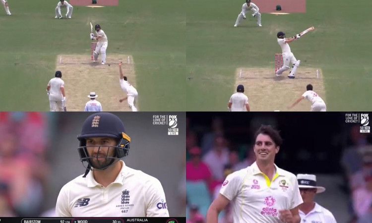  Mark Wood has hit three sixes off No. 1 Test bowler Pat Cummins, Watch Video