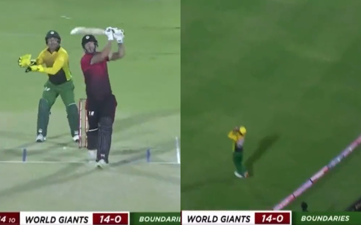 Cricket Image for VIDEO: पीटरसन ने लगाए 2 लंबे छक्के, तो वास ने लिया अगली बॉल पर बदला