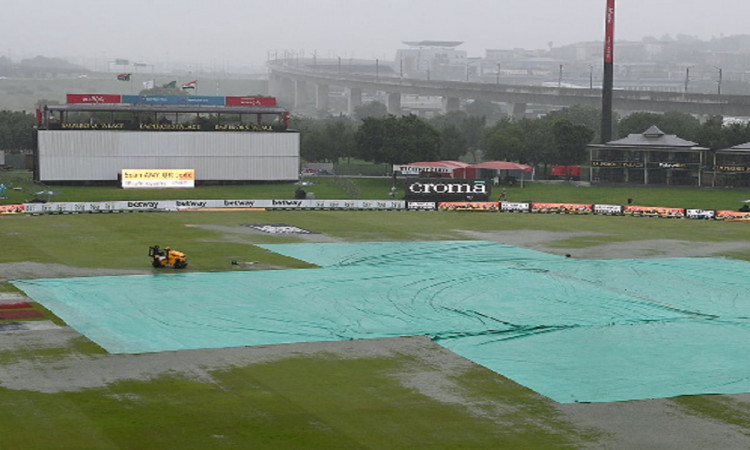 Cricket Image for SAvsIND टेस्ट : बारिश के कारण चौथे दिन का खेल देरी से होगा शुरू 