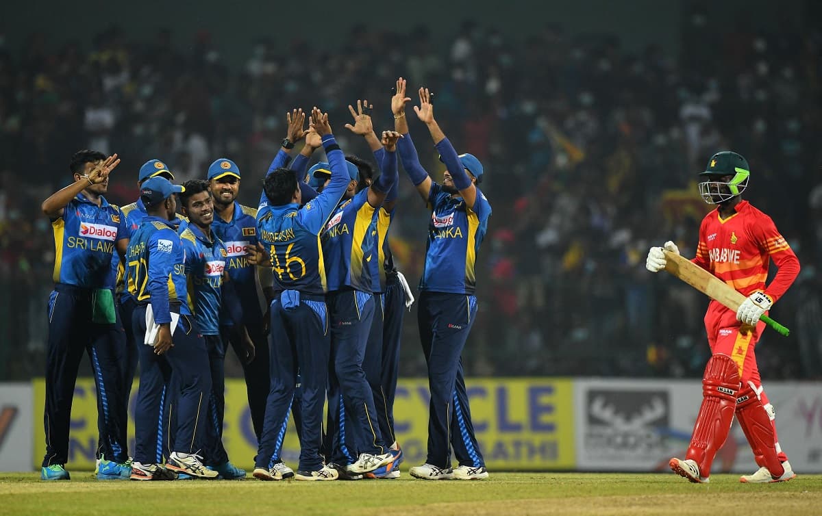  Sri Lanka beat Zimbabwe by 184 runs in third odi to clinch series 2-1
