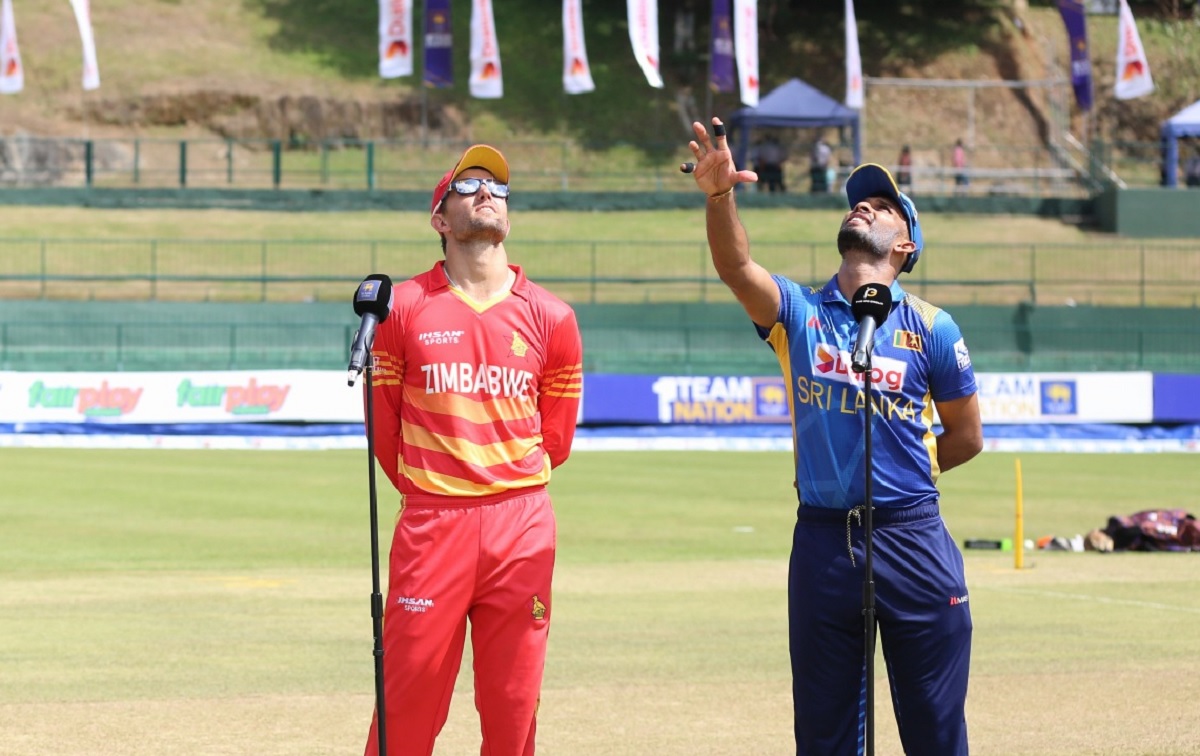 Sri Lanka opt to bat first against Zimbabwe in third odi Sri Lanka opt to bat first against Zimbabwe in third odi