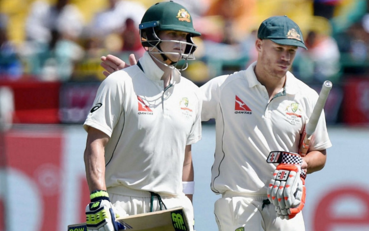 First time David Warner and Steve Smith have each been out for a duck in the same Test innings 