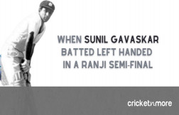 Sunil Gavaskar Left Handed Batting