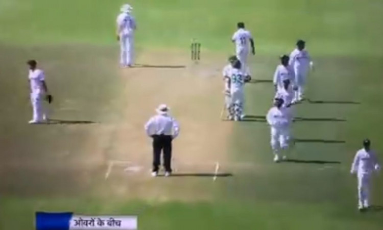 Cricket Image for VIDEO : 'तुम लोग मुझे हर ओवर में हार्ट अटैक दे रहे हो', टीम इंडिया के सामने छूटे अ