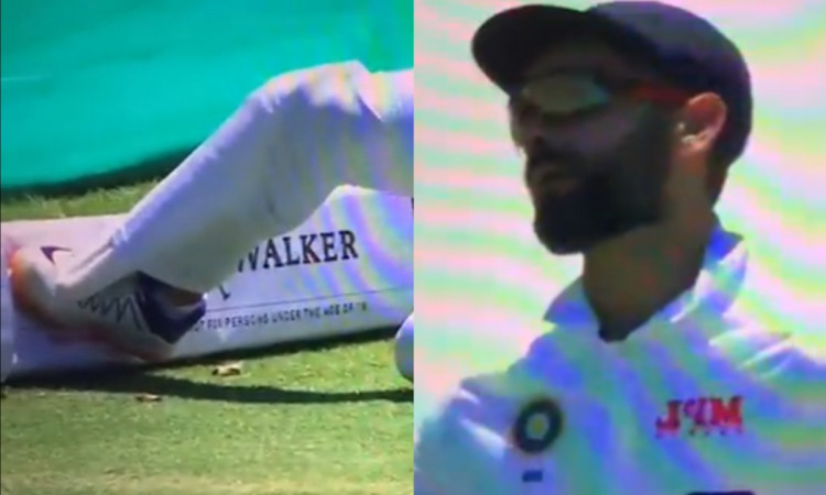 Cricket Image for VIDEO : अग्रवाल ने बढ़ाया विराट का पारा, खराब फील्डिंग पर भड़के विराट
