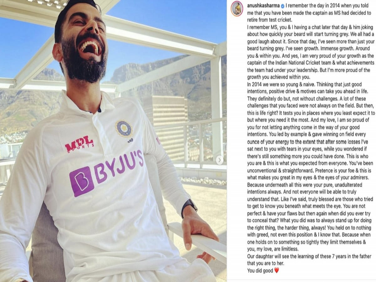 After Some Losses I've Sat Next To You With Tears In Your Eyes': Anushka  Pens Down A Heartfelt Message To Virat Kohli On Cricketnmore