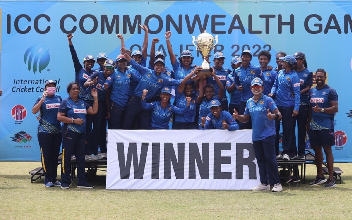 Cricket Image for Athapaththu Guides Sri Lanka To Secure Final Spot In CWG 2022 Cricket