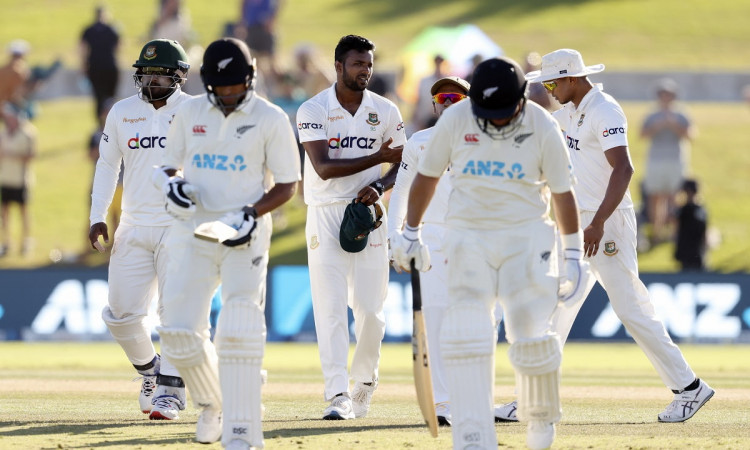 Cricket Image for Bangladesh Eye Historic Win After Reducing New Zealand To 147/5 On Day 4