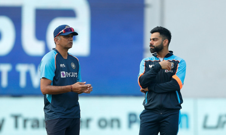 Cricket Image for Dravid Says 'Just A Matter Of Time' Before Kohli, Rahane Get To A Hundred 