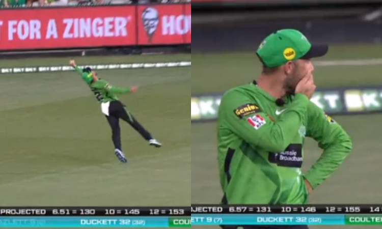 Cricket Image for VIDEO : मैक्सवेल ने पकड़ा ऐसा करिश्माई कैच, खुद ही रह गए हक्के-बक्के