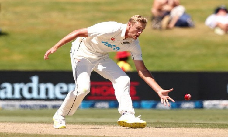 Kiwi all-rounder Jamieson fined for breaching ICC Code of Conduct