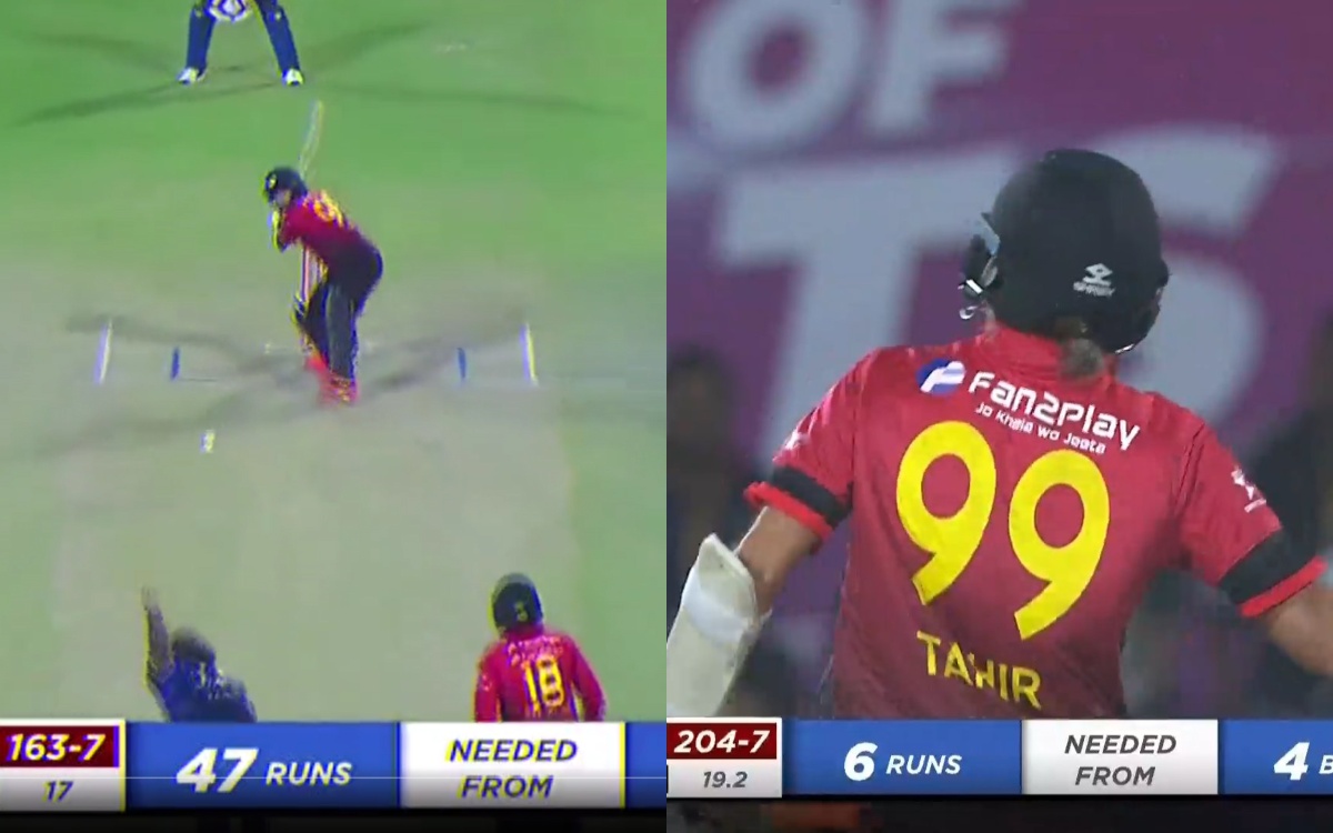 Cricket Image for VIDEO: ताहिर के छक्कों ने इंडिया को रूलाया, 19 गेंदों में जीता दिया मैच