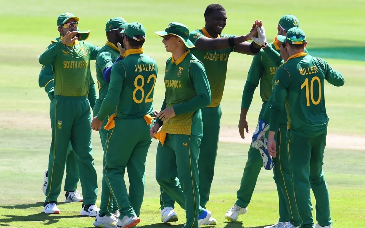 Cricket Image for IND v SA: South Africa Whitewash India 3-0 In ODIs