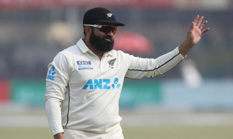 Cricket Image for New Zealand Spinner Ajaz Patel Wins ICC Men's Player Of The Month Award
