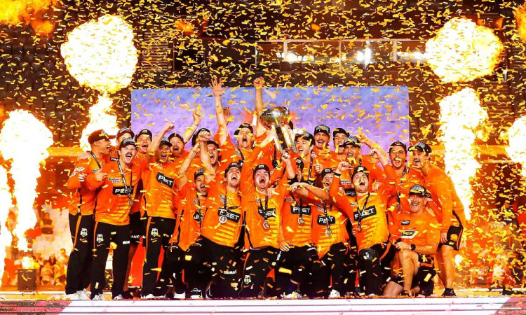 Cricket Image for Perth Scorchers Beat Sydney Sixers To Win 4th BBL Title