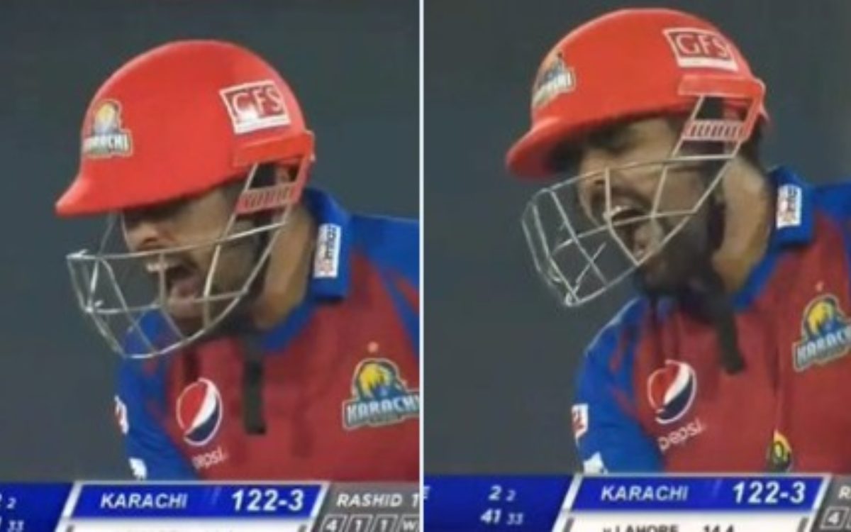 Cricket Image for राशिद खान के सामने फिर बौने साबित हुए बाबर आज़म, देखें VIDEO 