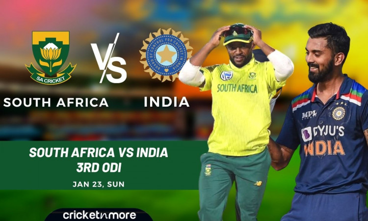 Cricket Image for South Africa vs India, 3rd ODI – Cricket Match Prediction, Fantasy XI Tips & Proba