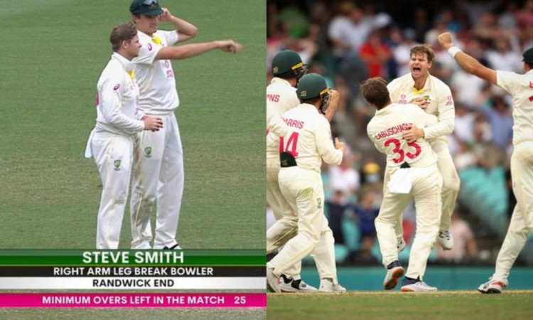 Cricket Image for VIDEO : स्टीव स्मिथ ने शेन वॉर्न की तरह घुमाई गेंद, 6 साल बाद मिला विकेट तो नहीं र