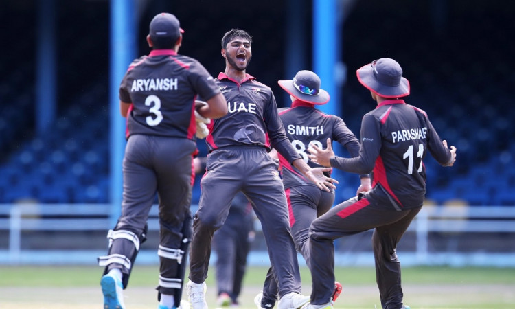 Cricket Image for U19 CWC: UAE Register A Historic Win Against West Indies; March Into Plate Final
