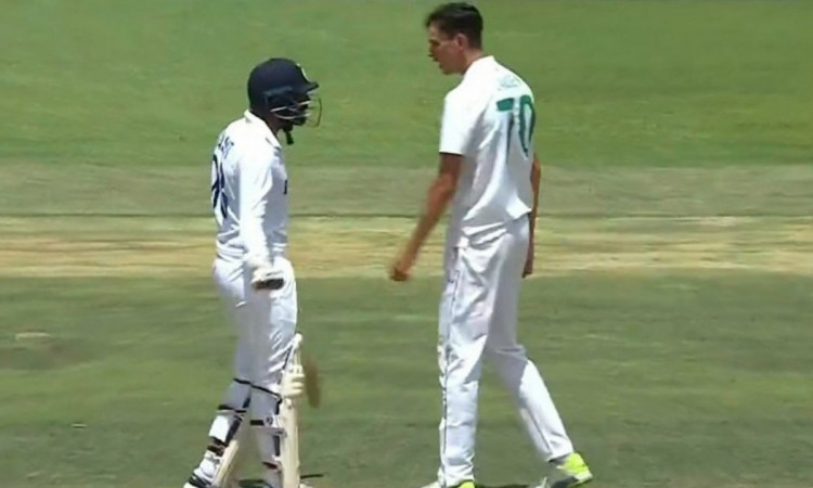 Cricket Image for VIDEO: Jasprit Bumrah & Marco Jensen Involve In An On-Field Verbal Spat