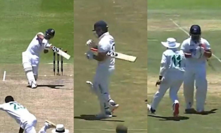 VIDEO: Rishabh Pant Tries To Smack A Big Shot After Arguing With Rassie; Goes For A Duck